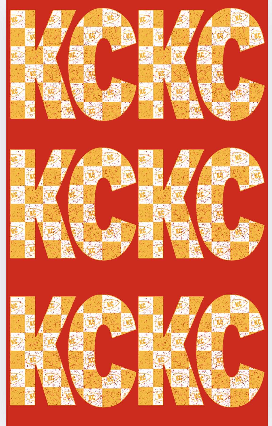 Premade Gang Sheet Kansas City 10/17 #3