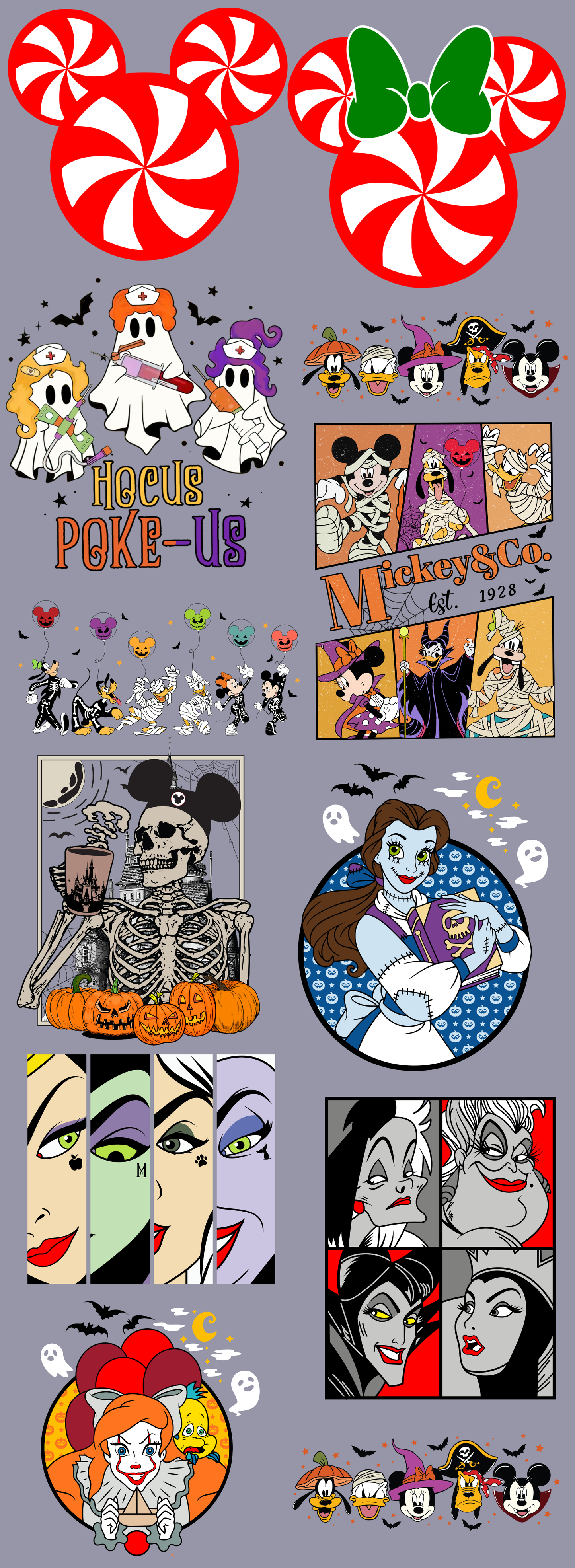 Mouse Magic 60 inch premade gangsheet