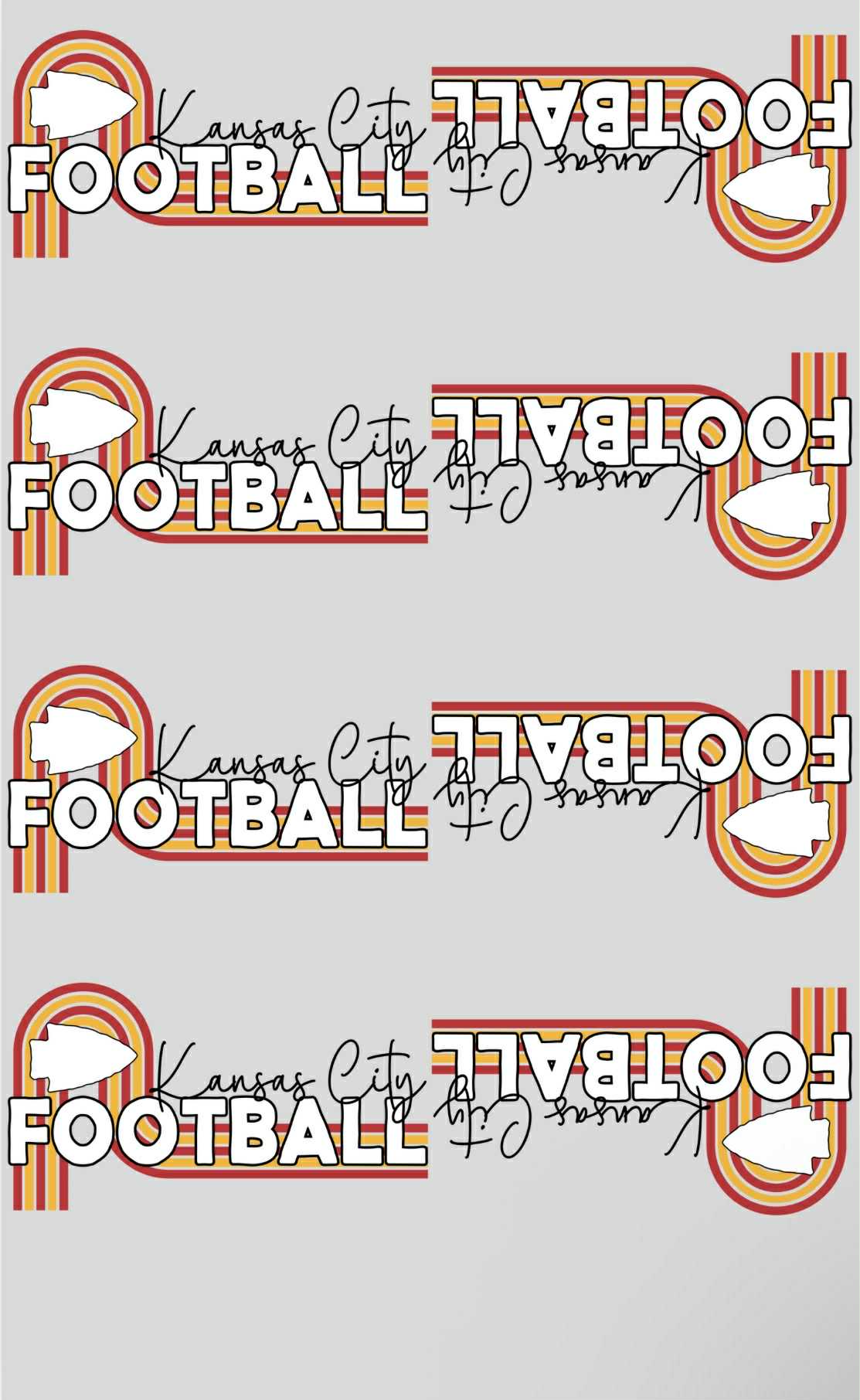 Premade Gang Sheet Chiefs 11/7 #2