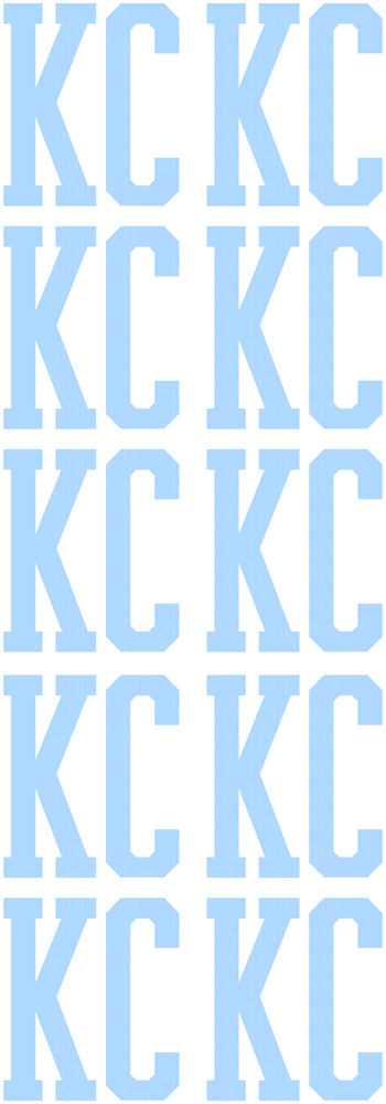 KCKO Keto Motivational Acronym Light Blue Typography