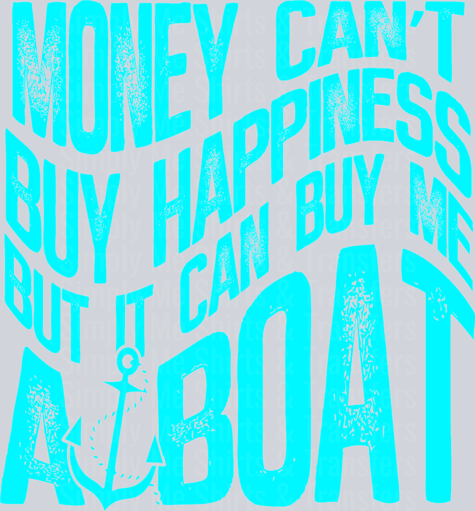 BuyMeABoatStretchedBlue