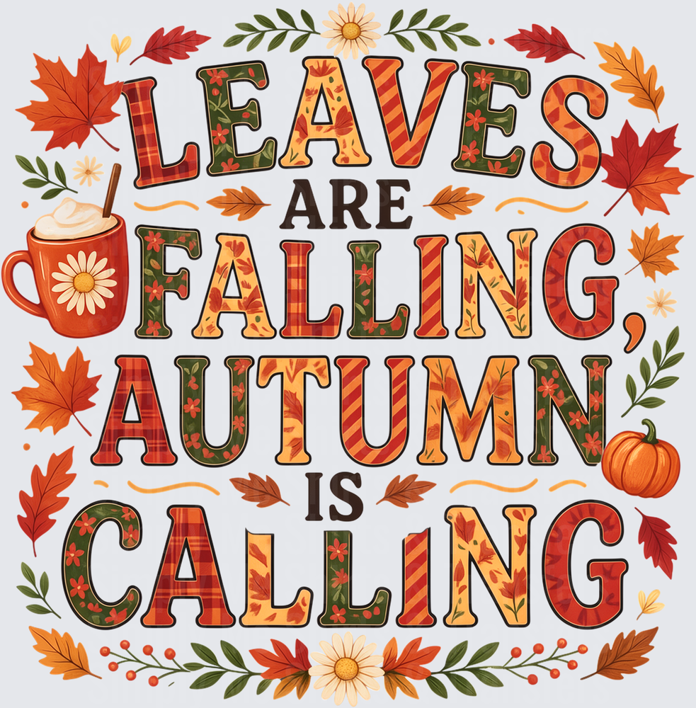 Retro Leaves Are Falling