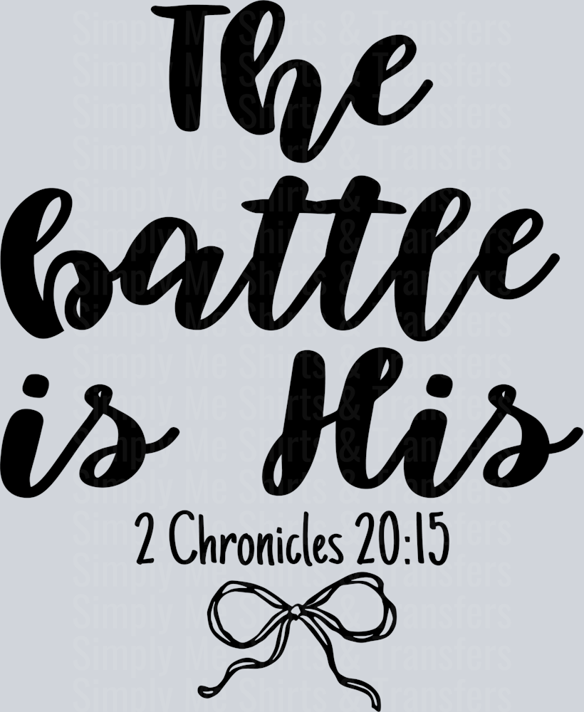 The battle is his hwds