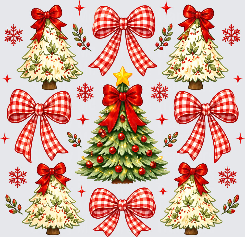 Christmas Tree and Bows