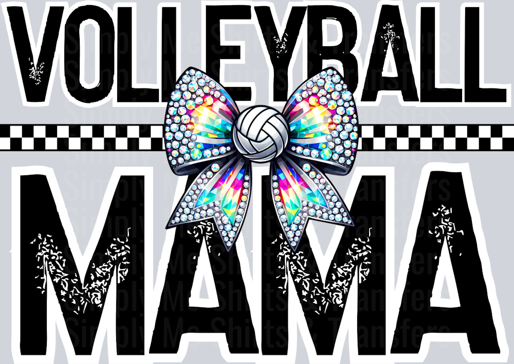 SEPT 24 ECHT DESIGNS - VOLLEYBALL MAMA