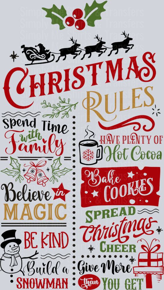 ChristmasRulesKitchenTowel