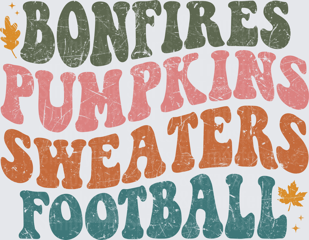 Bonfires, Pumpkins, Sweaters, Football