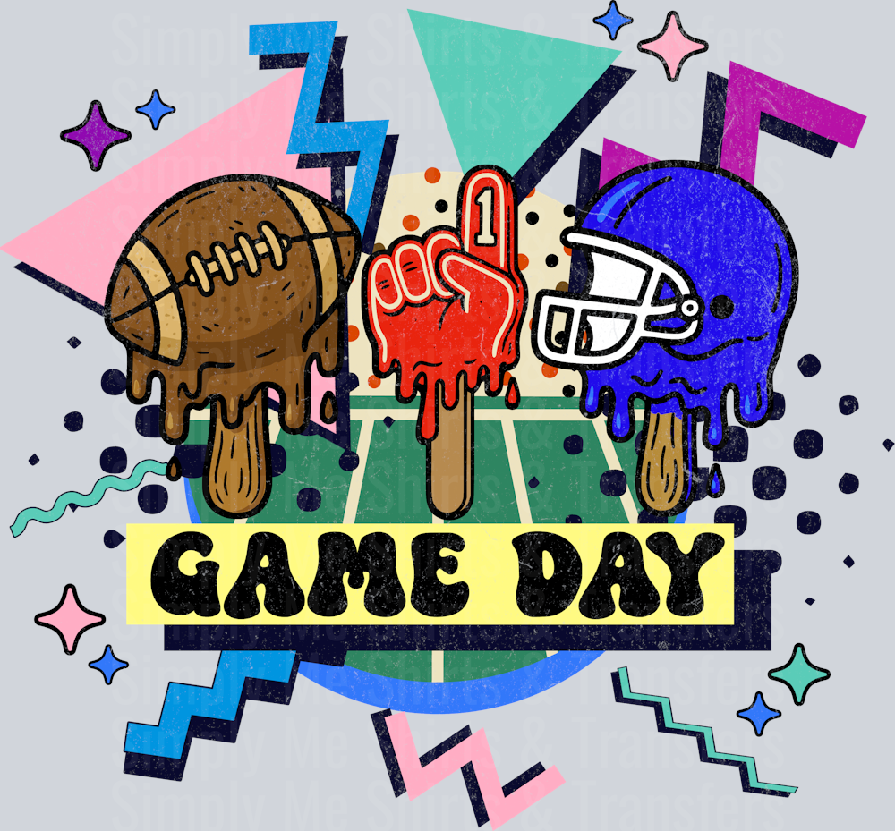 Retro Game Day ROYAL BLUE