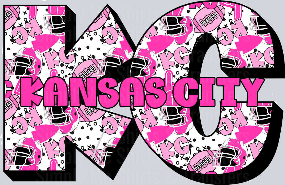 KC Football Fan Pink
