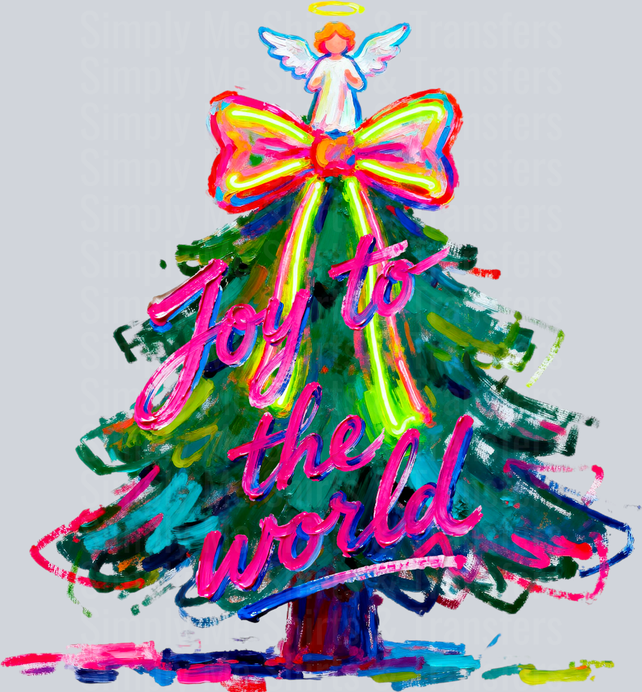 joy to the world faux painting hwds
