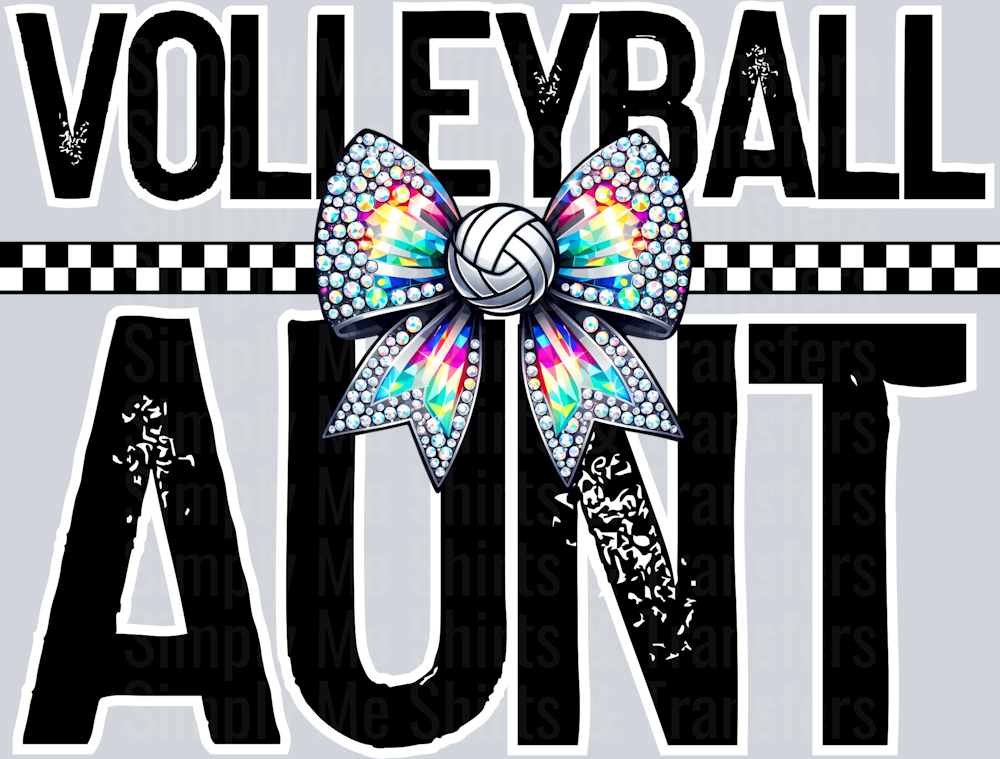 SEPT 24 ECHT DESIGNS - VOLLEYBALL AUNT