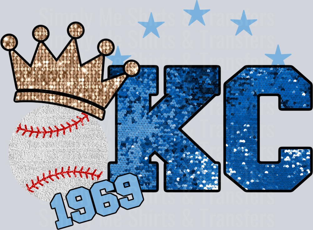KC Baseball Faux Patch 2