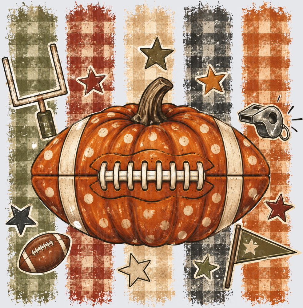 Polka Dot Pumpkin