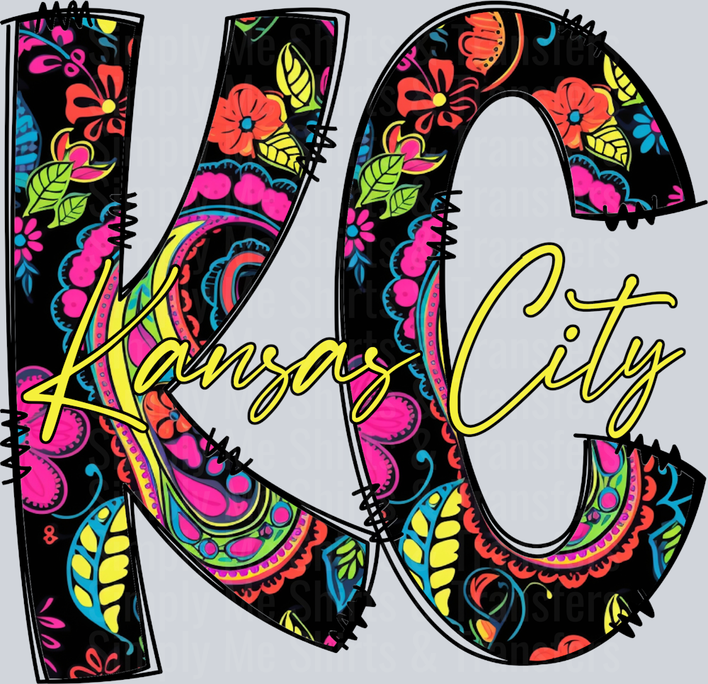 Neon Paisley KC