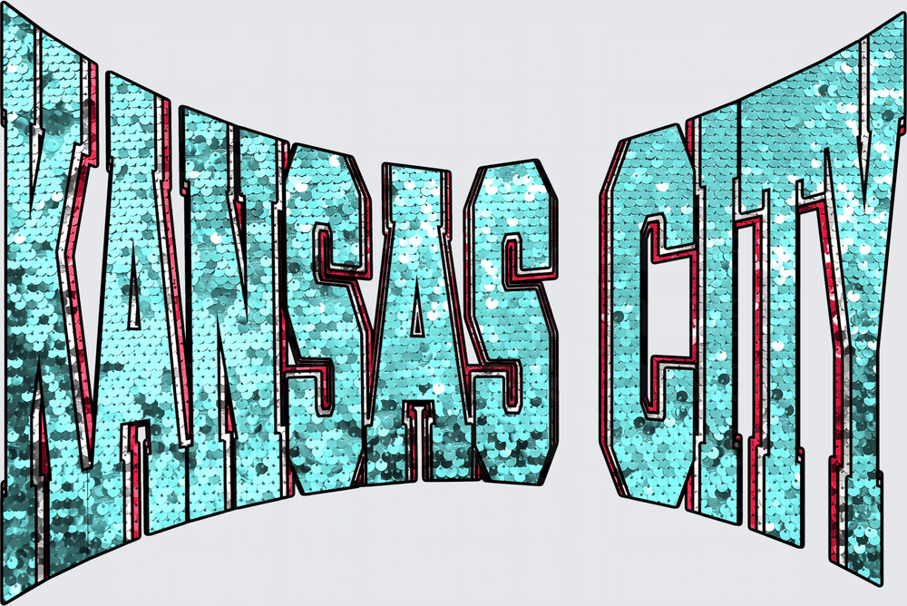 KC SEQUIN AQUA
