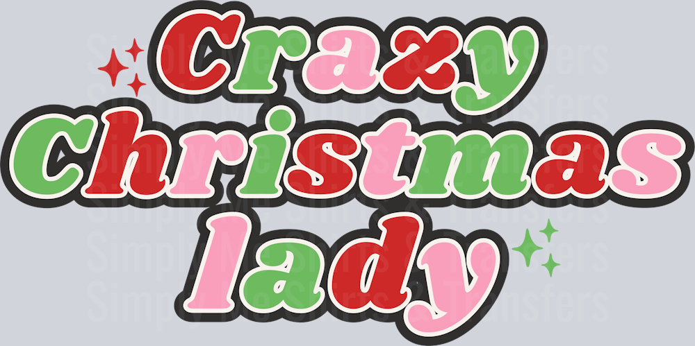 CRAZY CHRISTMAS LADY