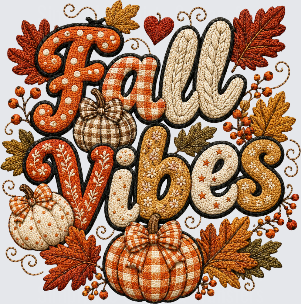 Fall Vibes Pumpkin Patchwork
