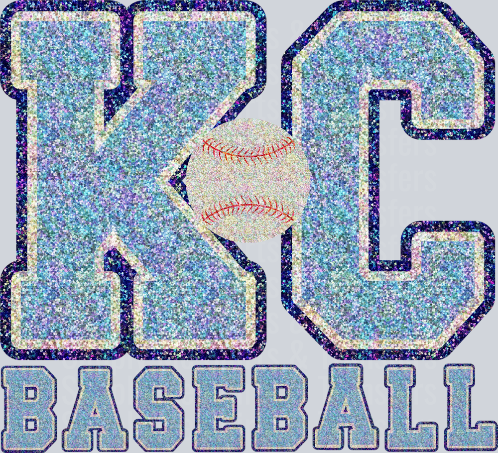 Iridescent Glitter KC