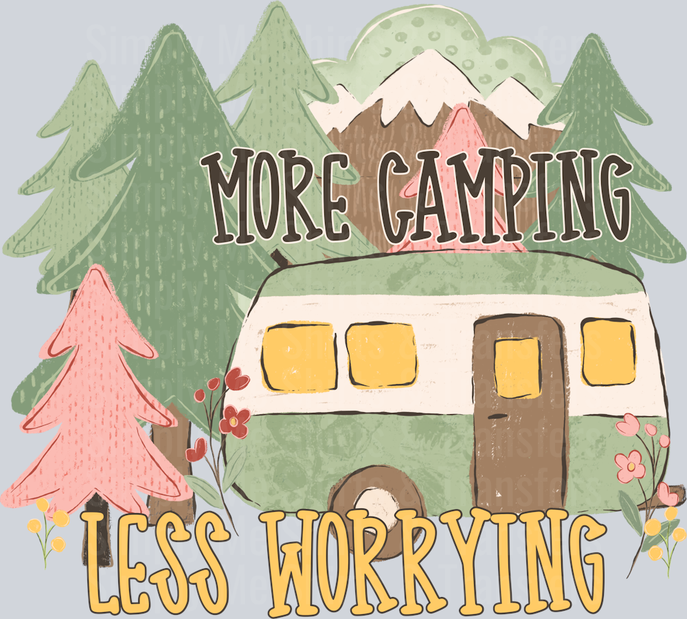 More camping less worrying