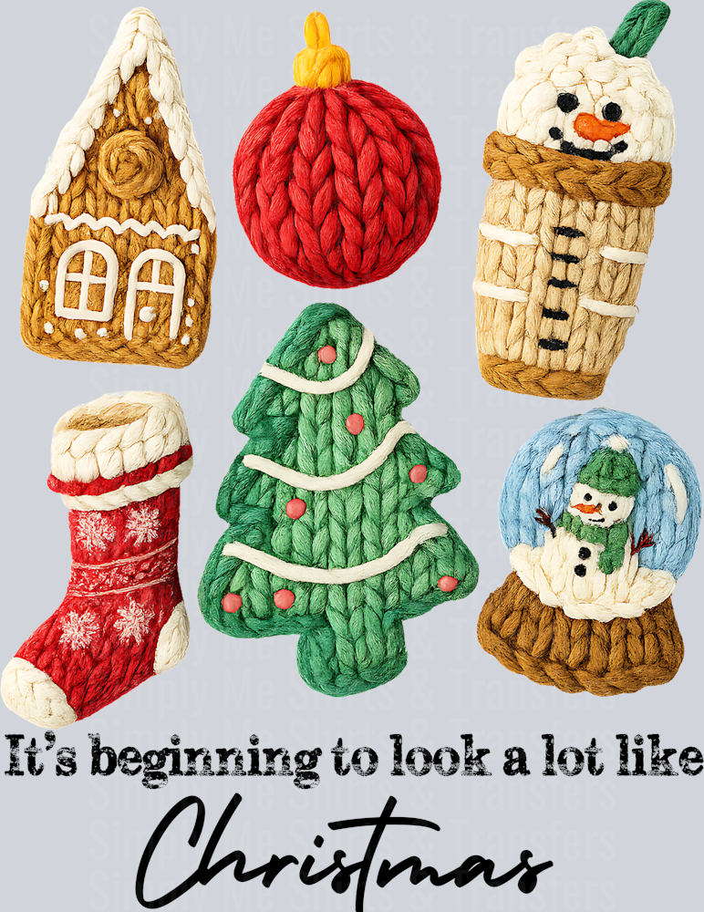 IT'S BEGINNING TO LOOK ALOT LIKE CHRISTMAS