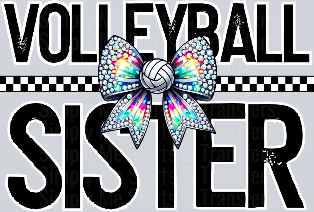 SEPT 24 ECHT DESIGNS - VOLLEYBALL SISTER