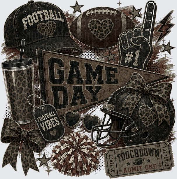 Game Day Dark Leopard