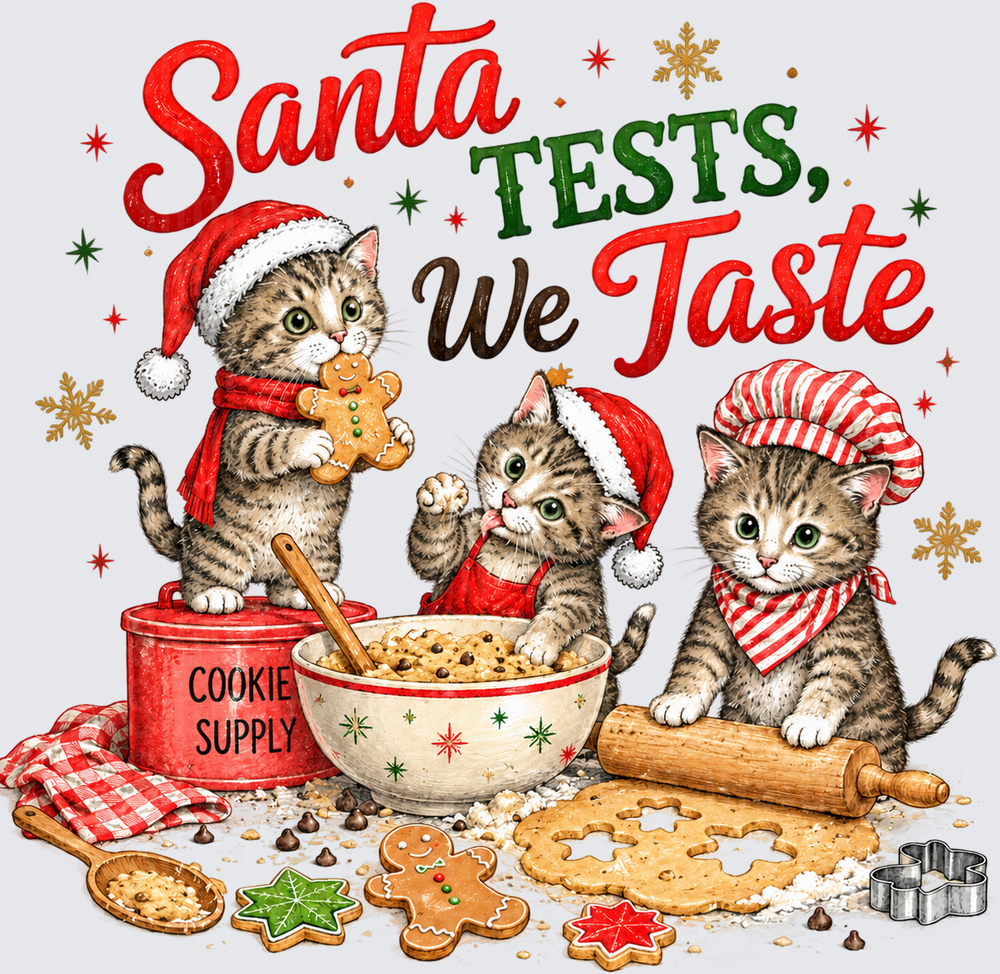 Santa Tests, We Taste