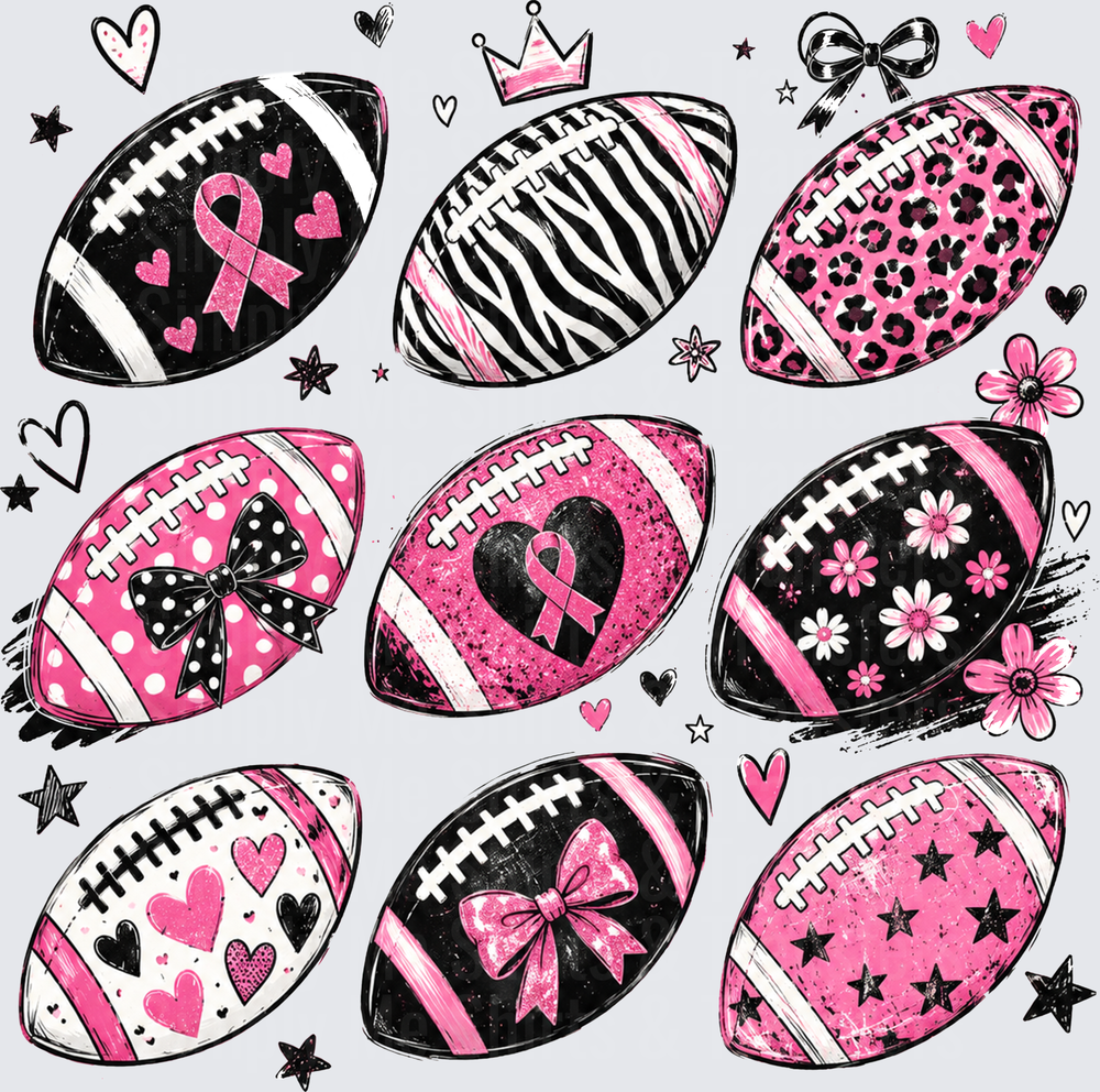 Breast Cancer Football