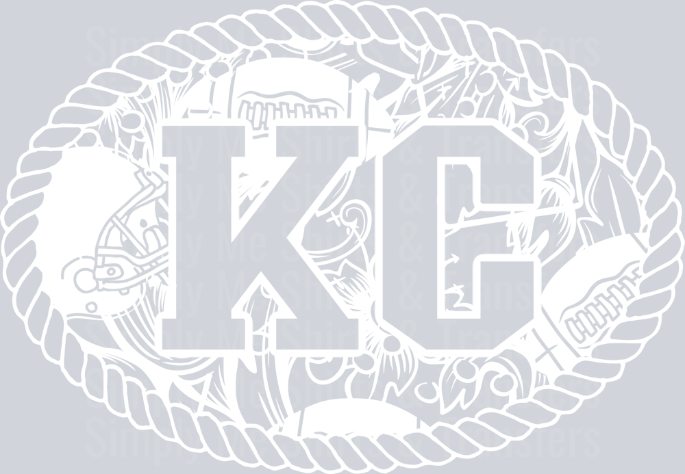 KC BELT BUCKLE WHT