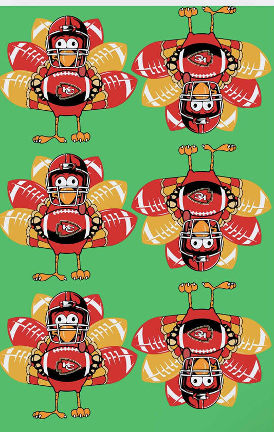 Premade Gang Sheet Thanksgiving Chiefs