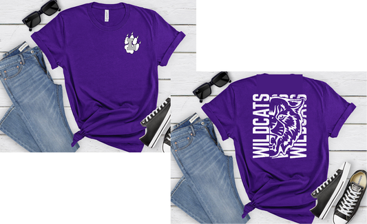 Wildcats Mascot Split