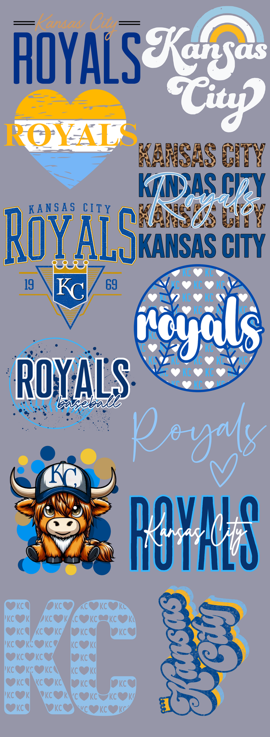 Royals 2  60 inch premade gangsheet