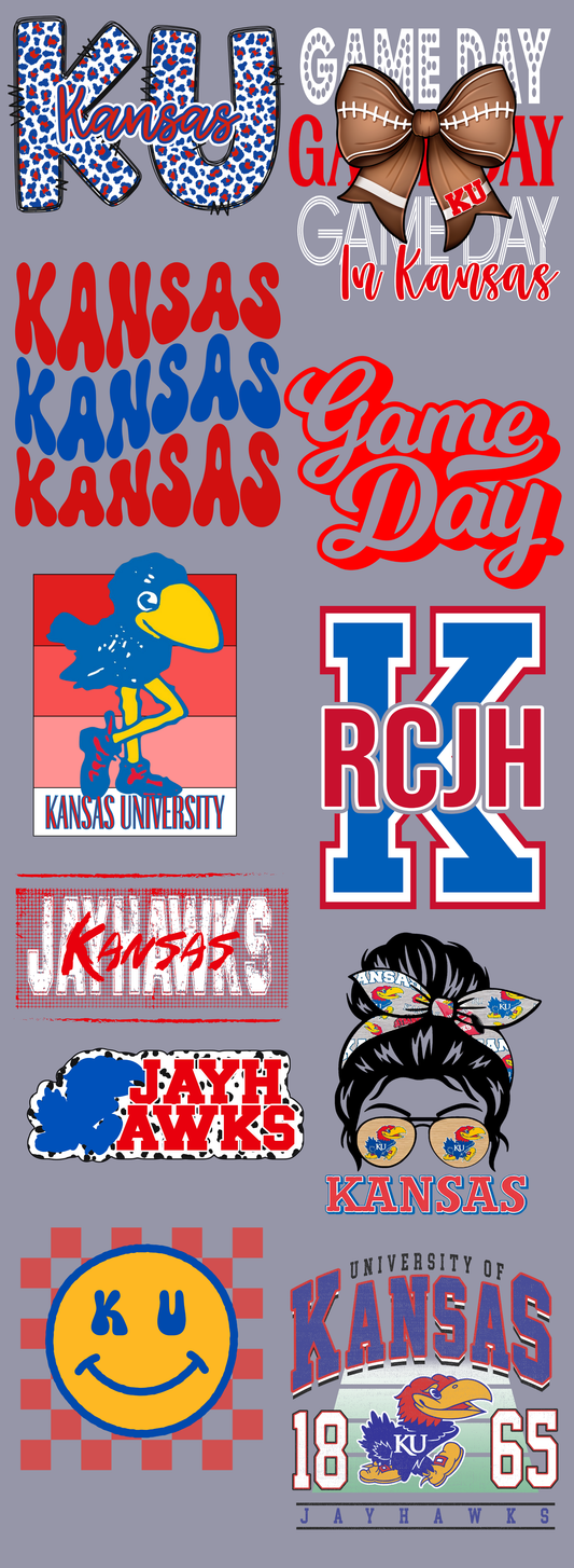 KU 60 inch premade gangsheet