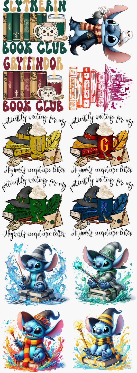 When 626 goes to Hogwarts 60 inch premade gangsheet