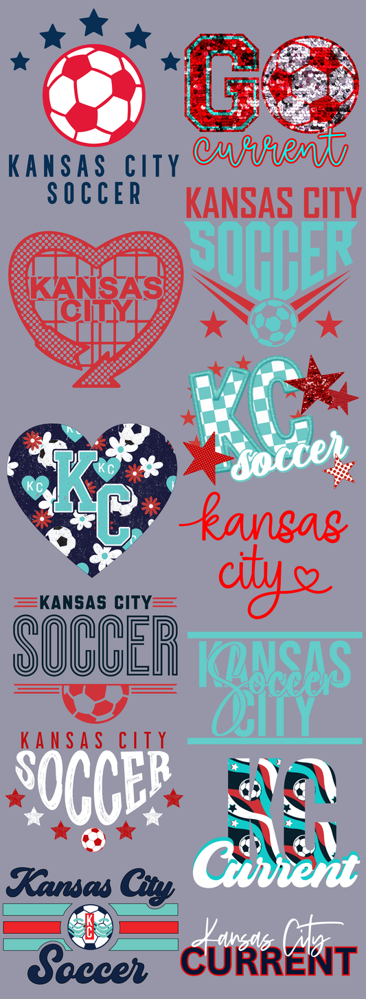 KC Soccer 60 inch premade gangsheet