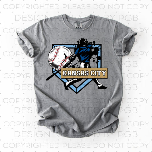 Kansas City Baseball Base Collage