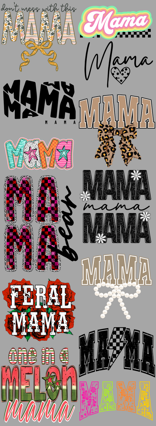 Mama #2 60 inch premade gangsheet