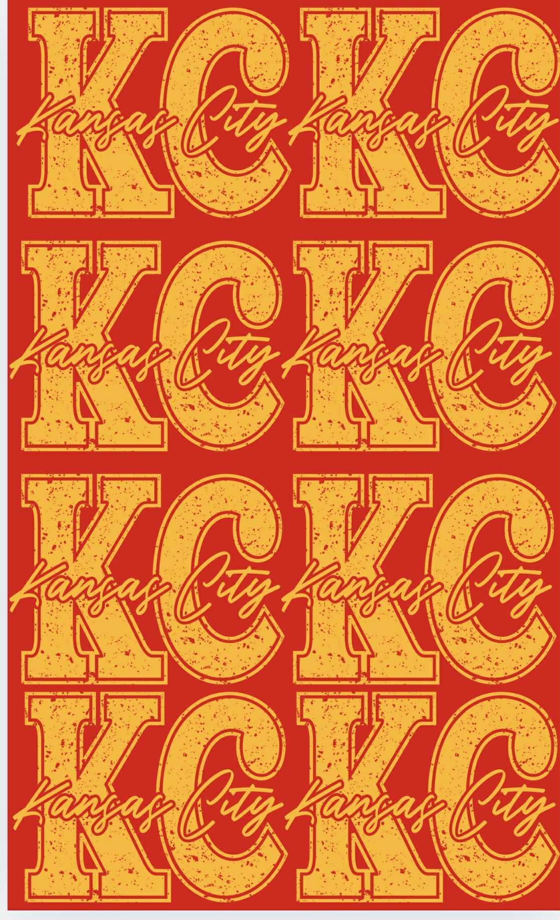 Premade Gang Sheet Kansas City 10/17 #2