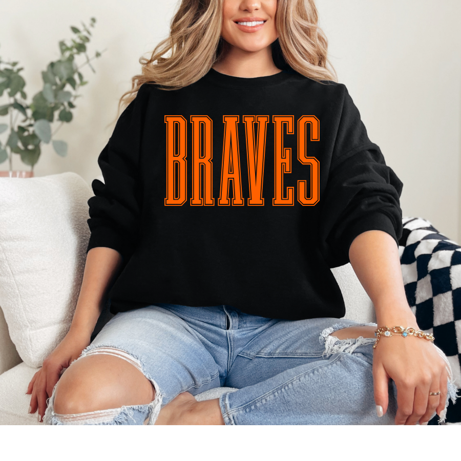 Edwardsville Elementary #6b orange lettering