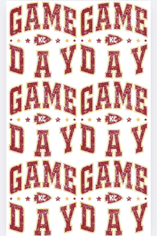 Premade Gang Sheet Kansas City 10/10 #2