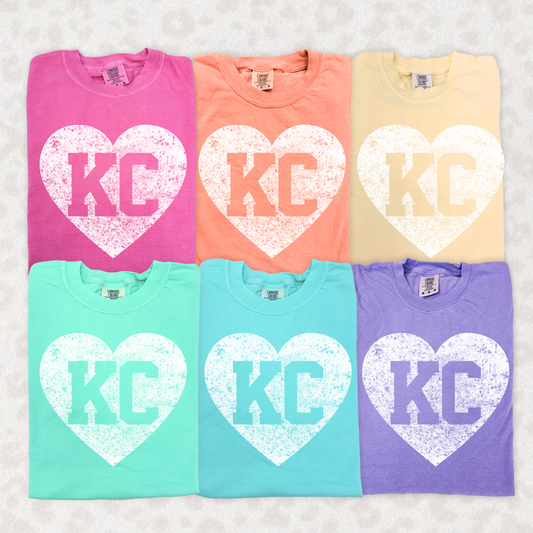 KC Heart White