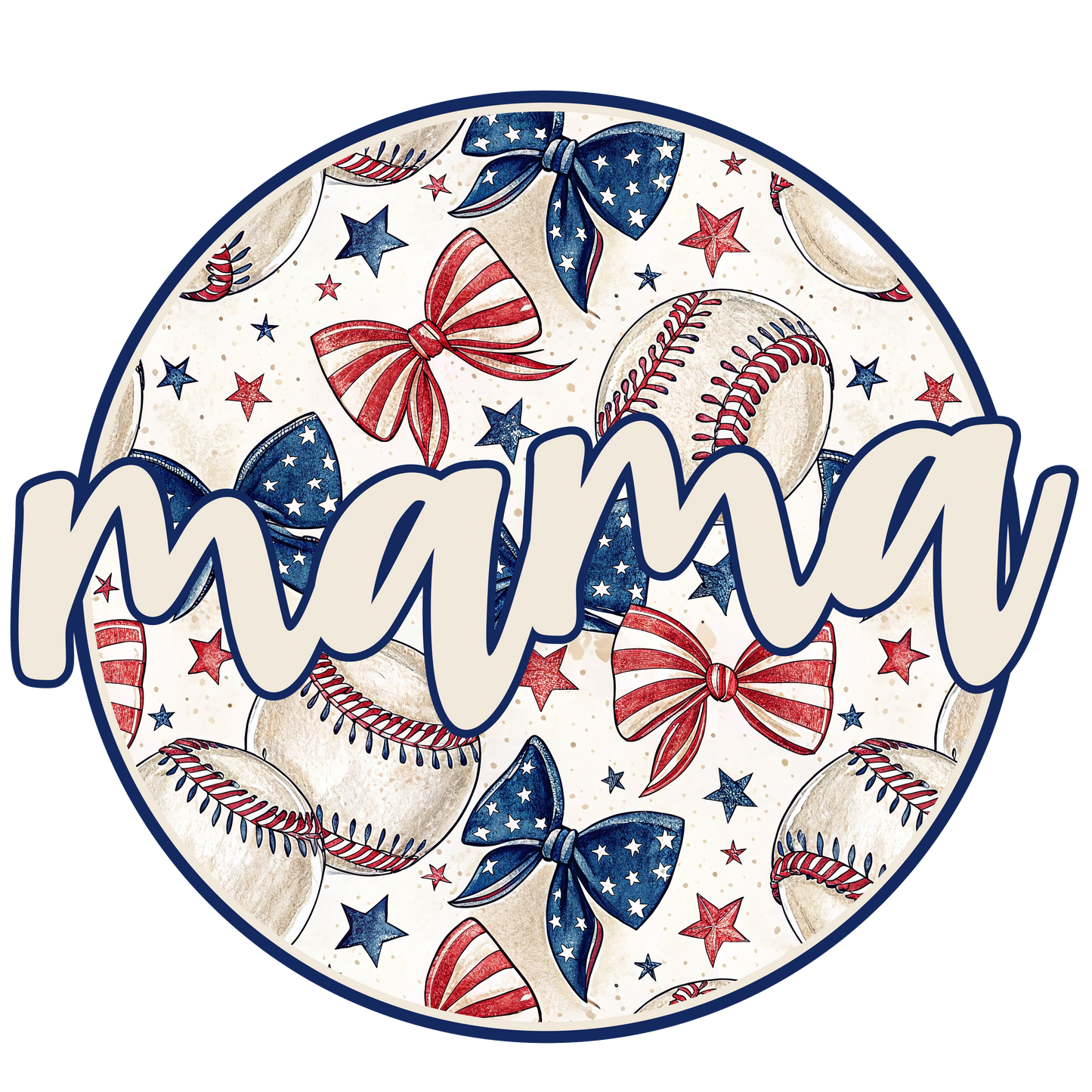 Mama Circle Baseball USA