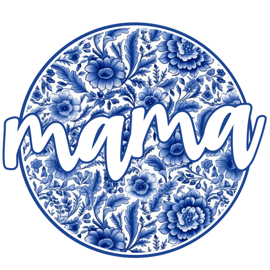 Mama Circle Blue Floral
