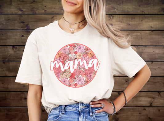 Mama Circle Coral Floral
