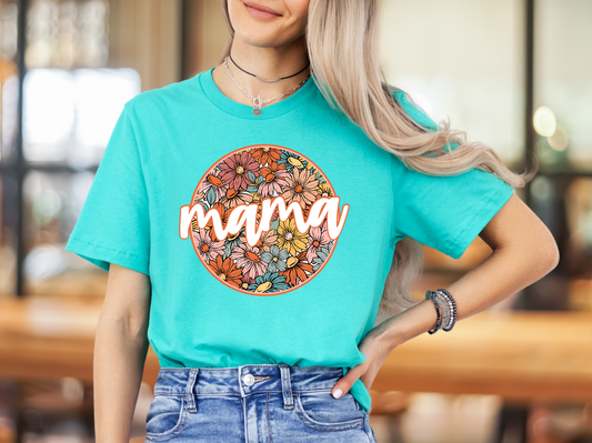 Mama Circle Fall Daisies