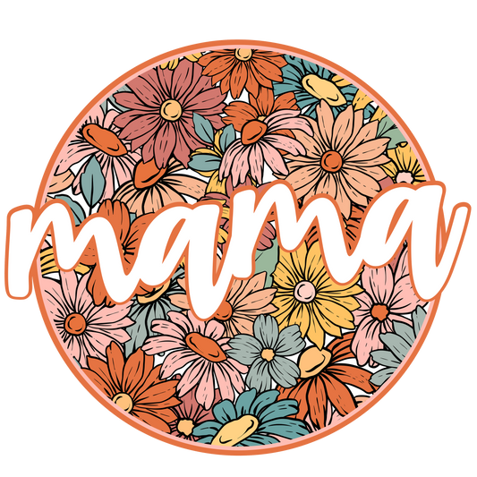Mama Circle Fall Daisies