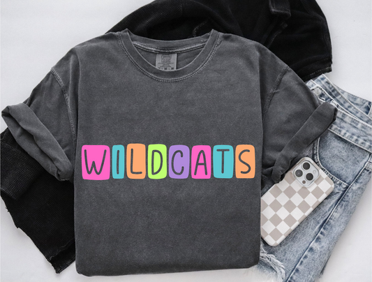 Wildcats Bright Blocks