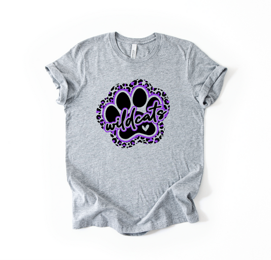 Leo Print Wildcat Paw