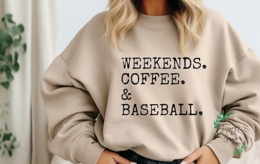 Weekends Coffee and Baseball