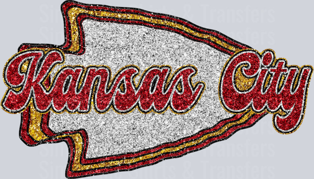 KC Glitter Arrowhead
